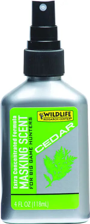 WILDLIFE RESEARCH COVER SCENT CEDAR 4oz PUMP