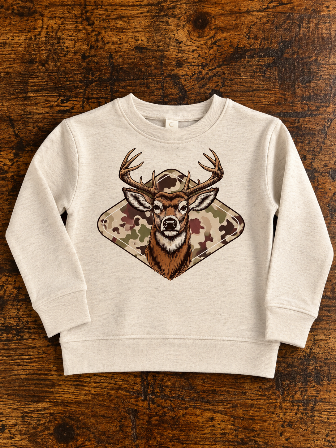 Little Hunter Camo Sweatshirt