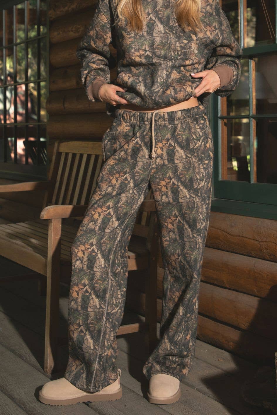 Endless Dark Woodland Camo Sweatpants
