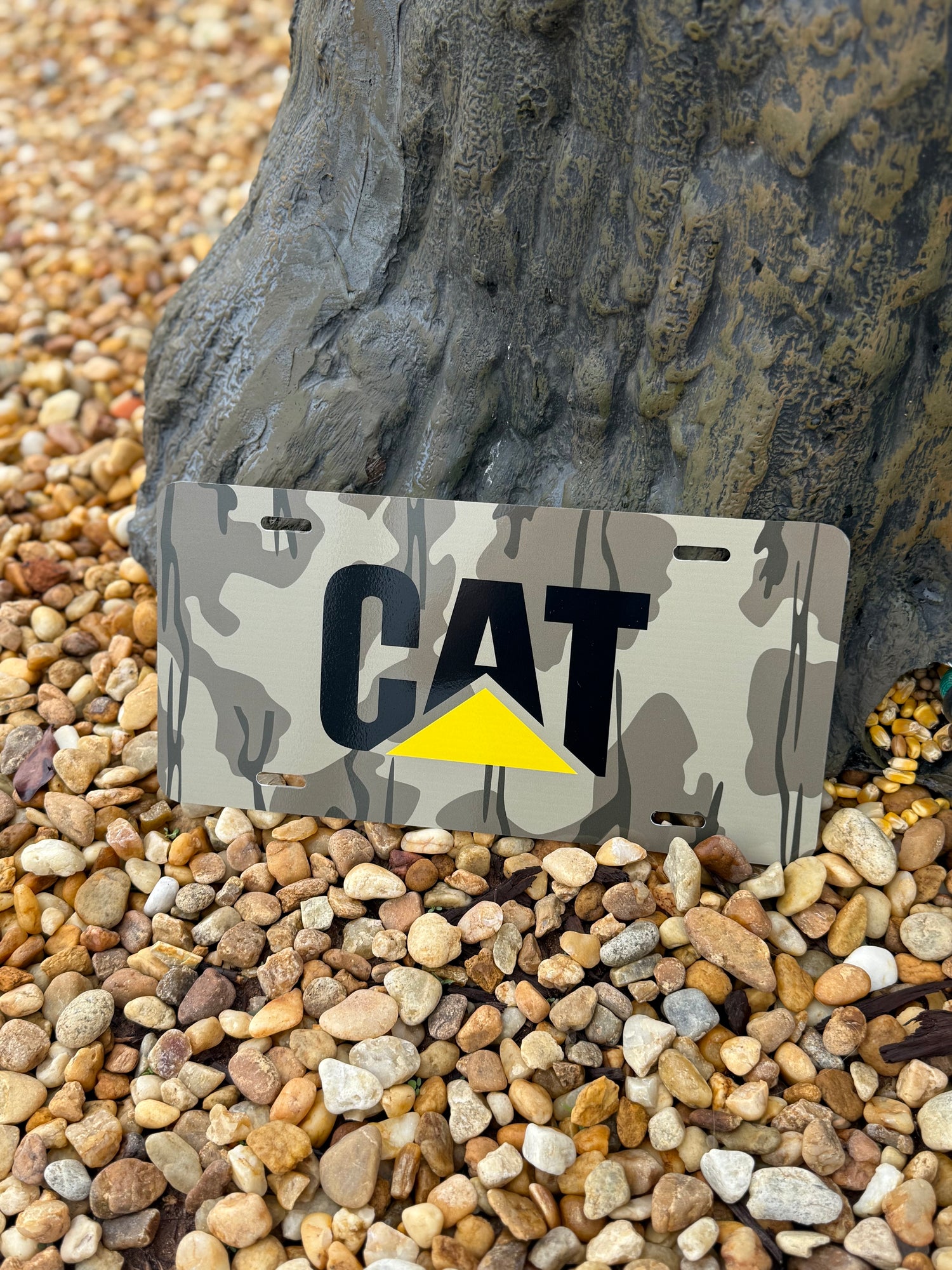 CAT Daybreak License Plate