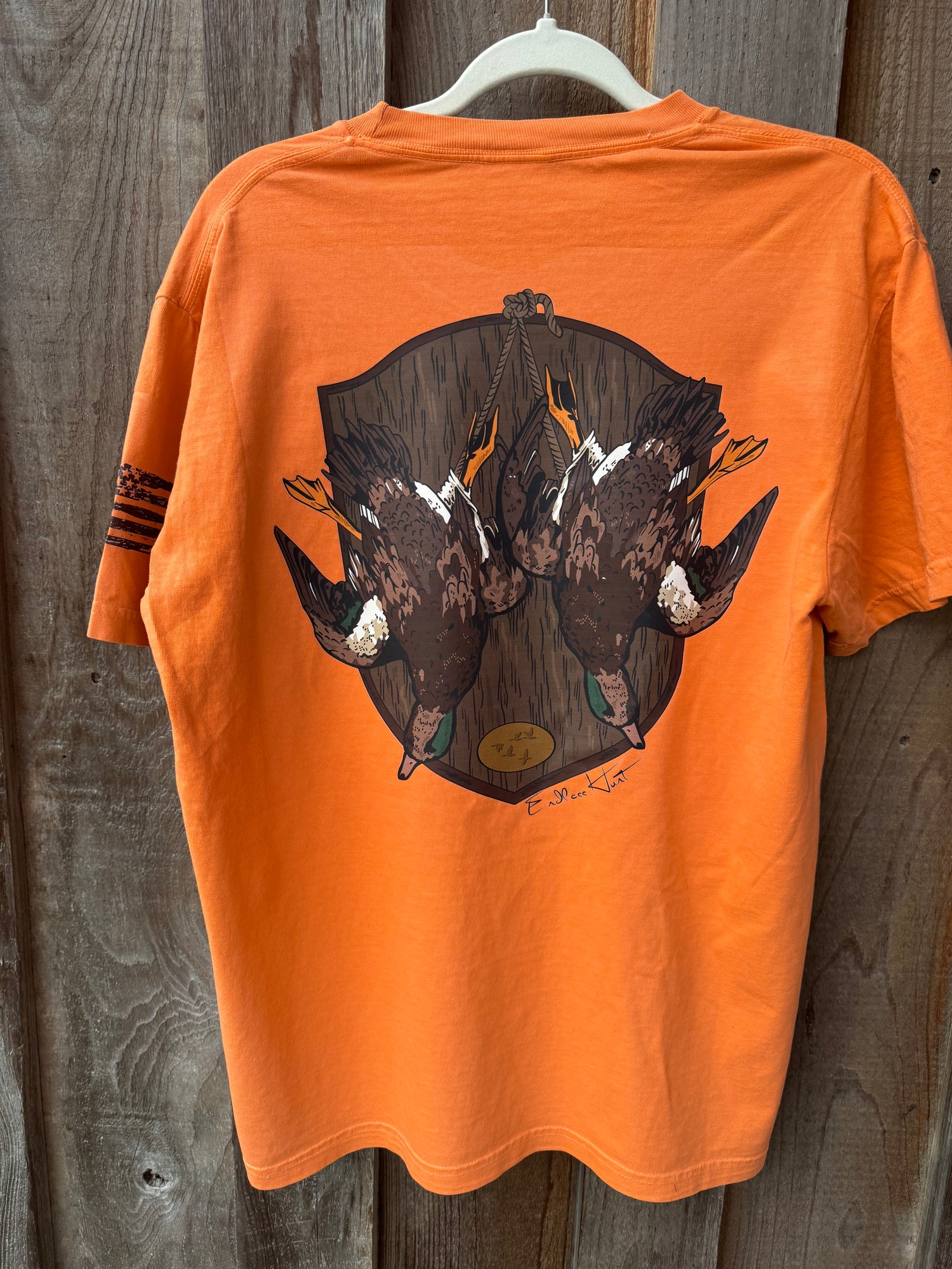 Double Barrel Duck Tee