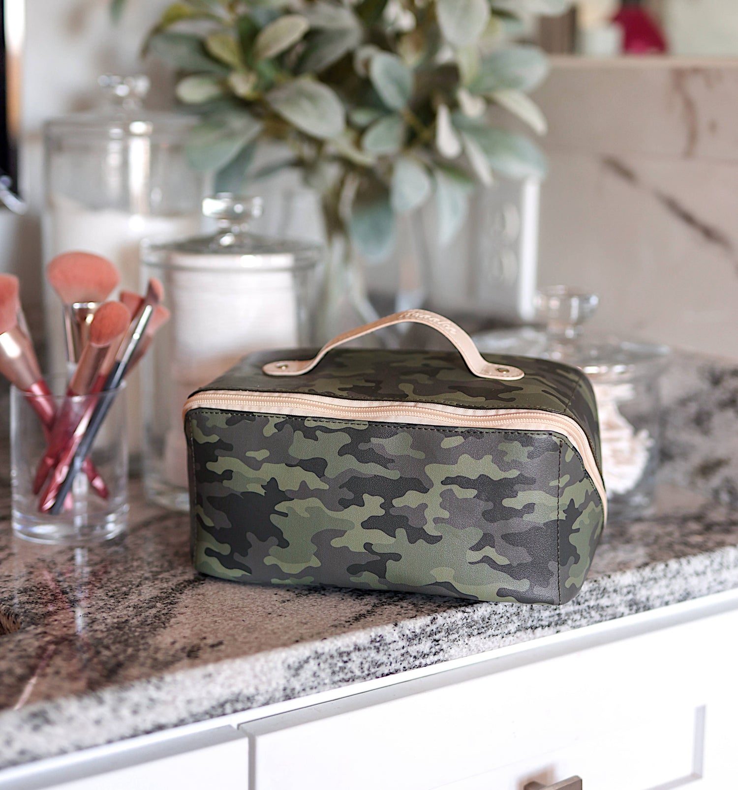 Hometown Camo Make Up Bag