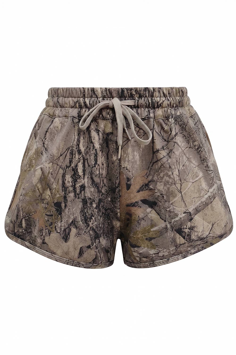 Real Tree Camouflage Drawstring Shorts