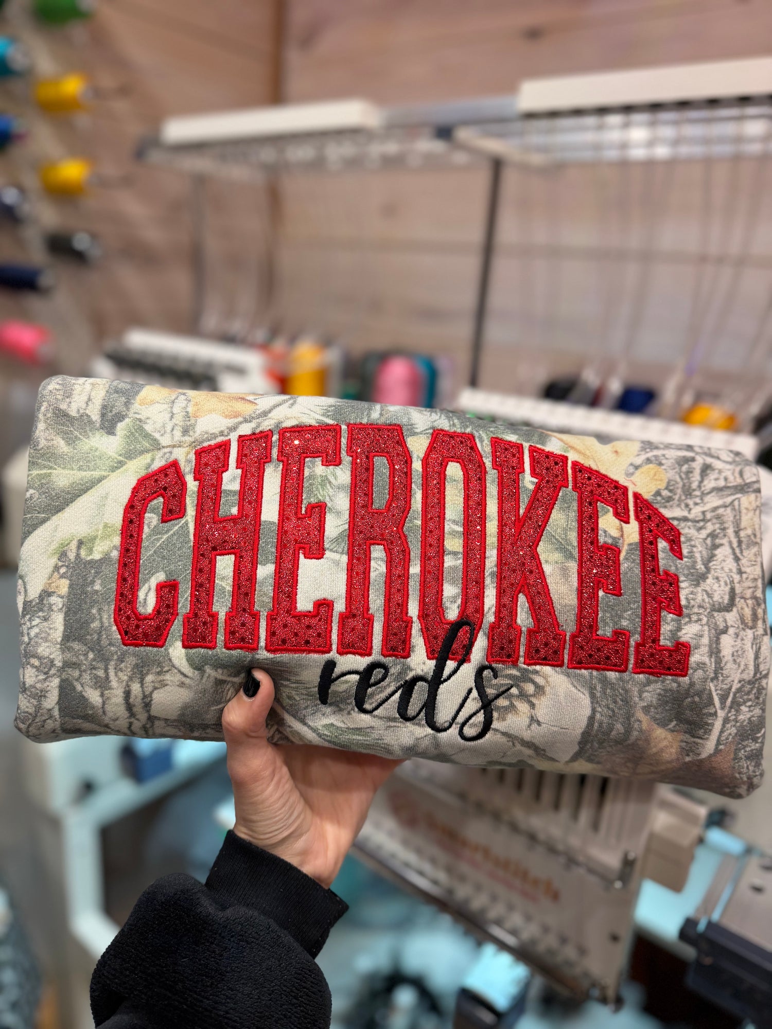 Camo Crewneck - Personalized