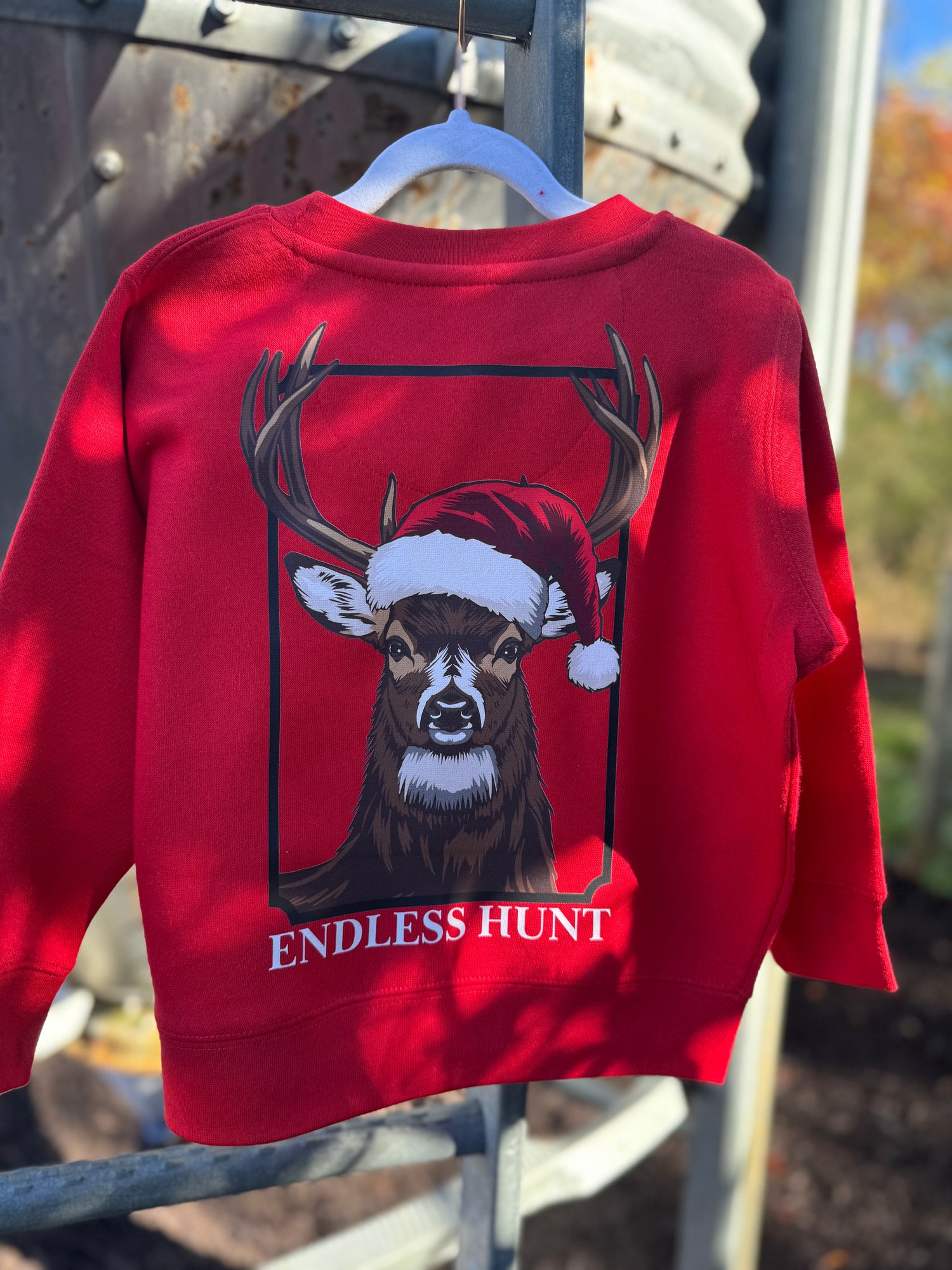 Youth Holiday Buck Crew