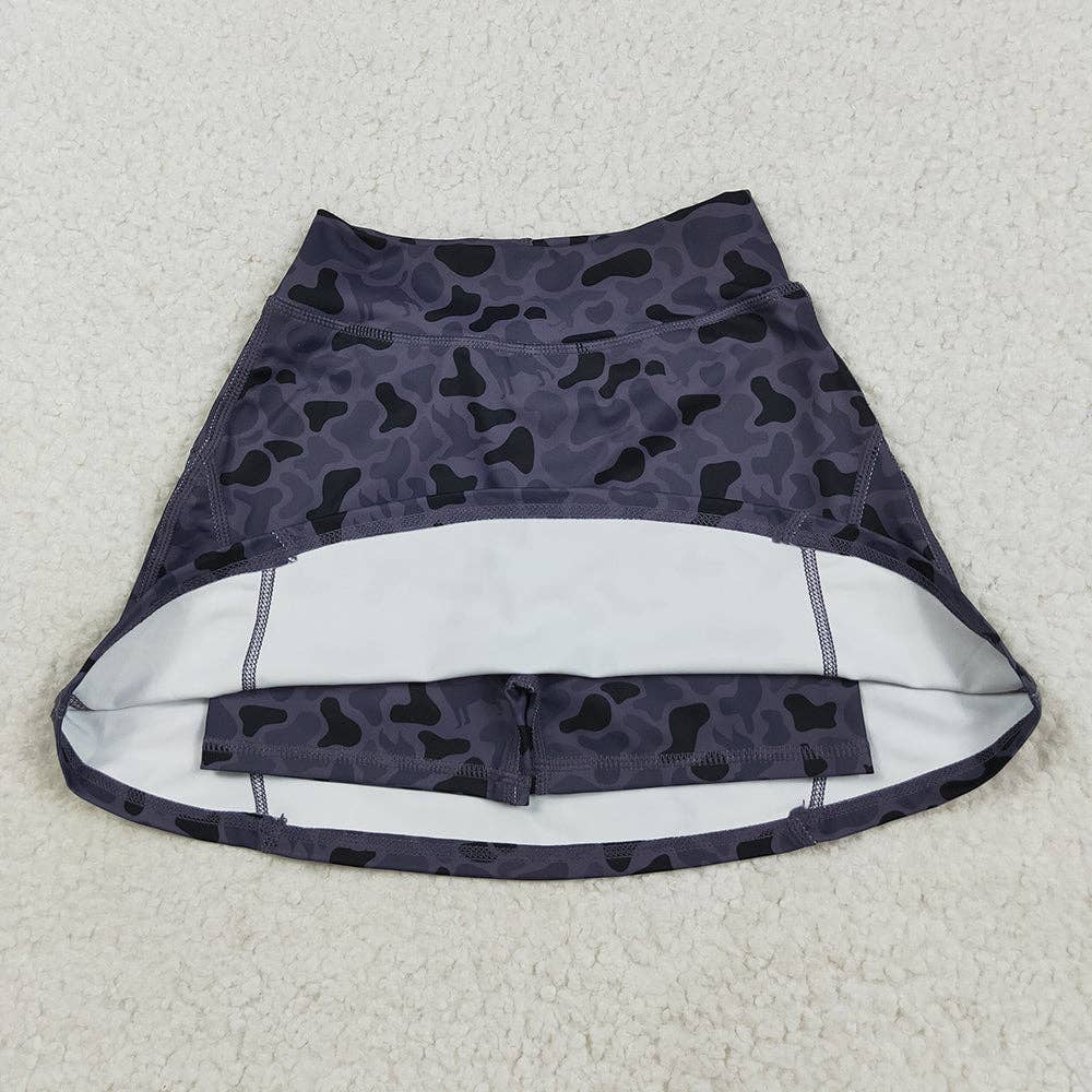 Black Duck Camo Yoga Skorts Bottom