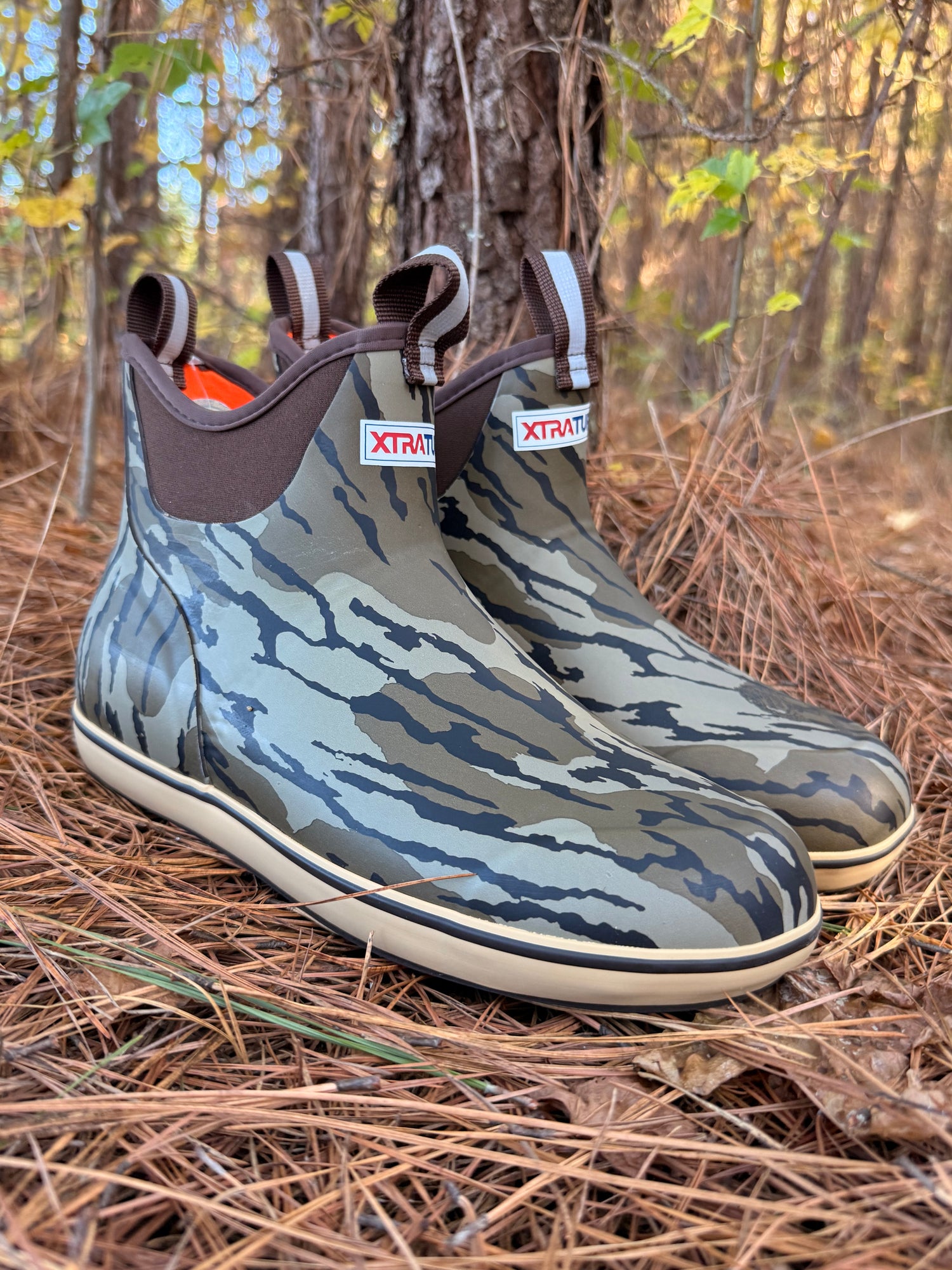 XtraTuf Men’s 6in Ankle Deck Boot - Mossy Oak Bottomland®