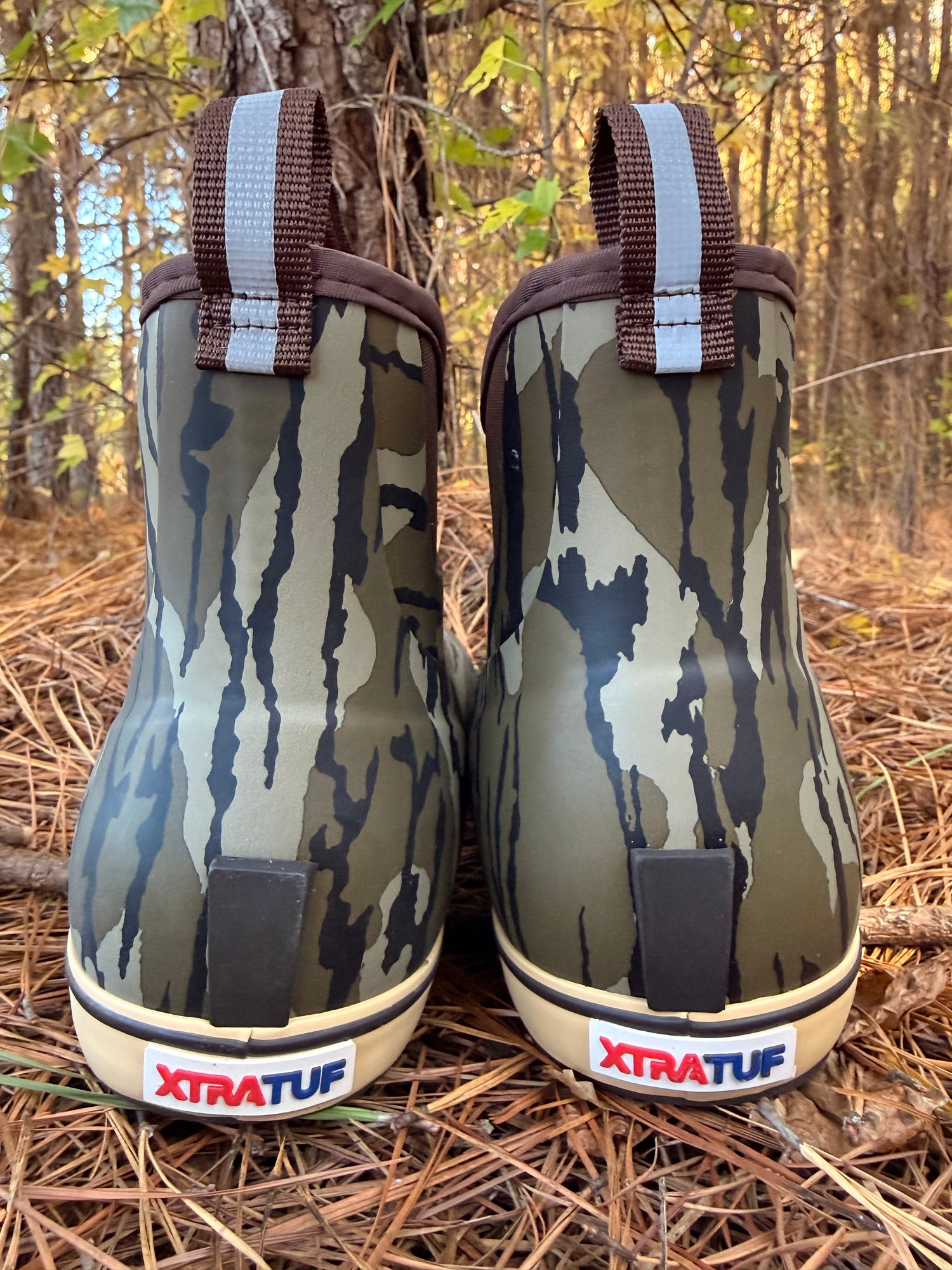 XtraTuf Men’s 6in Ankle Deck Boot - Mossy Oak Bottomland®
