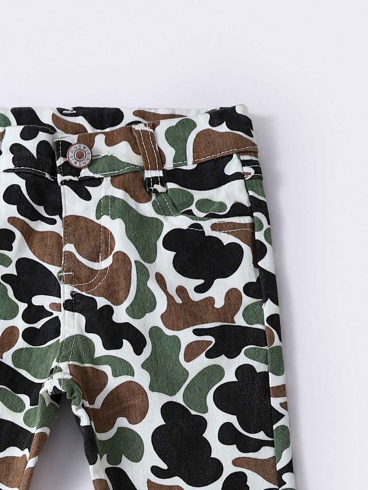 Camo Flare Jeans