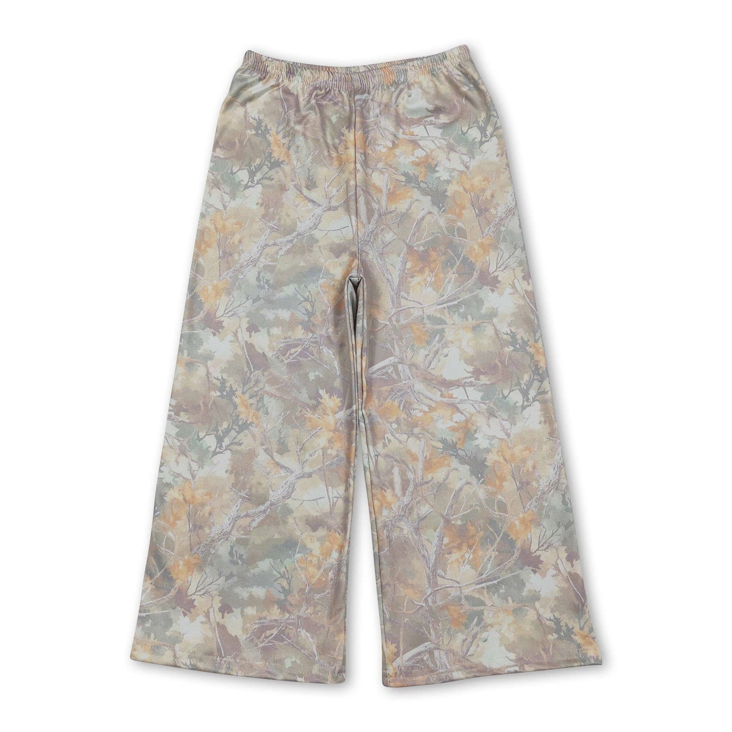 Camo Print Girls Pants