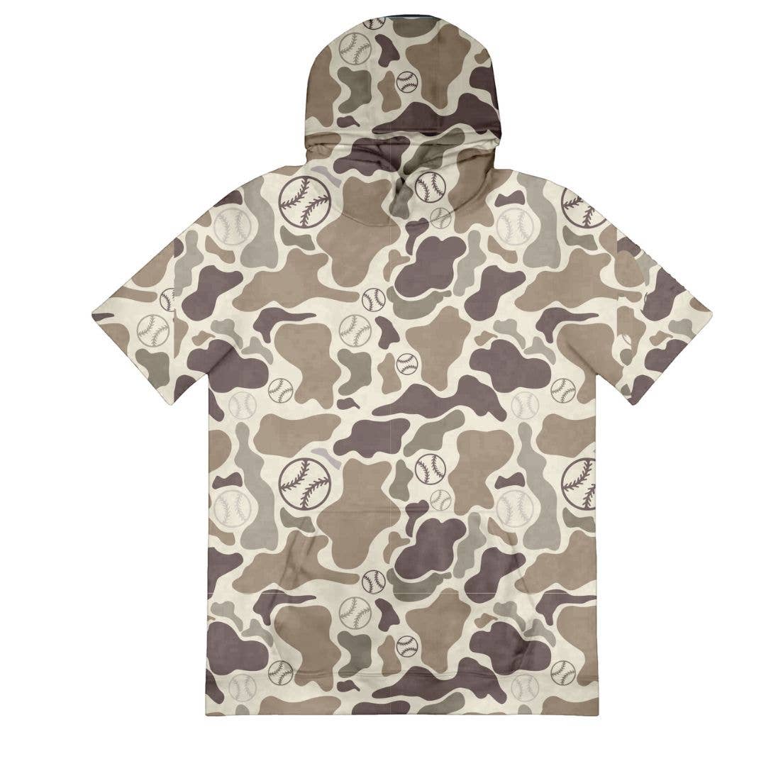 Youth Camo Meets Baseball Hoodie