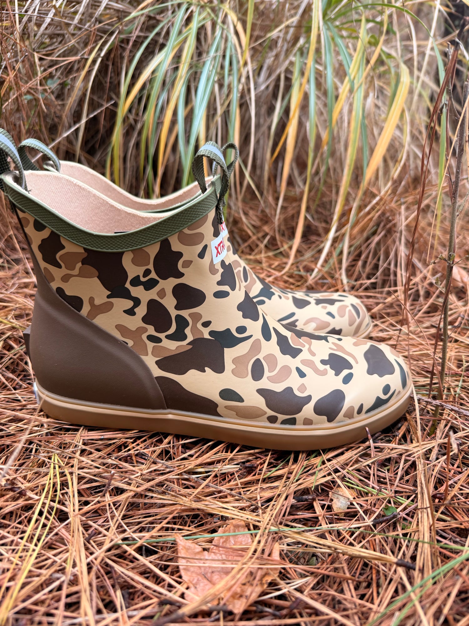 XtraTuf Youth Ankle Deck Boot - Duck Camo