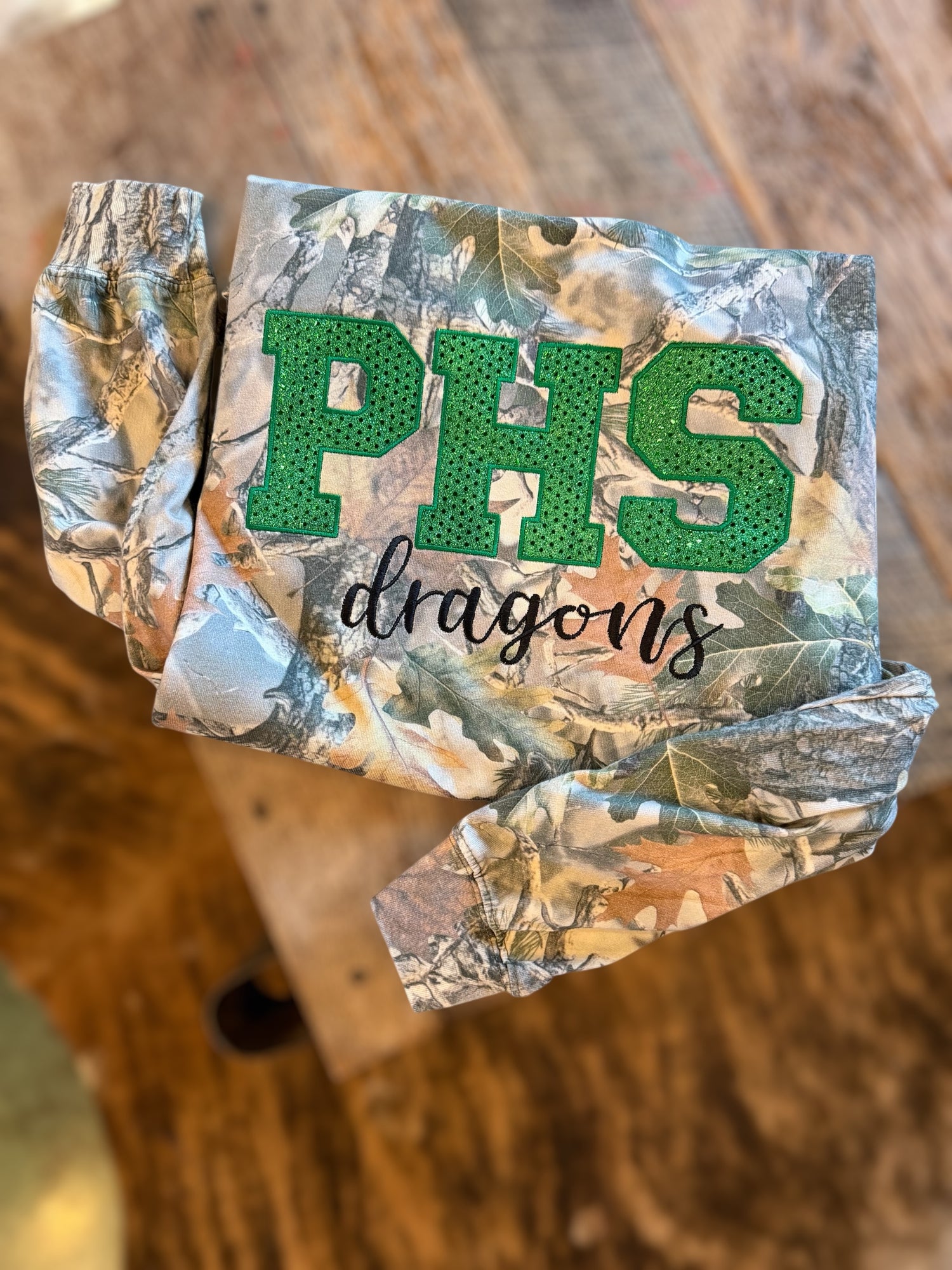 Camo Crewneck - Personalized