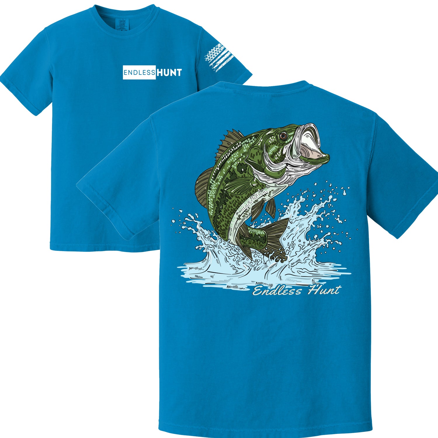 Hook Line Splash Tee