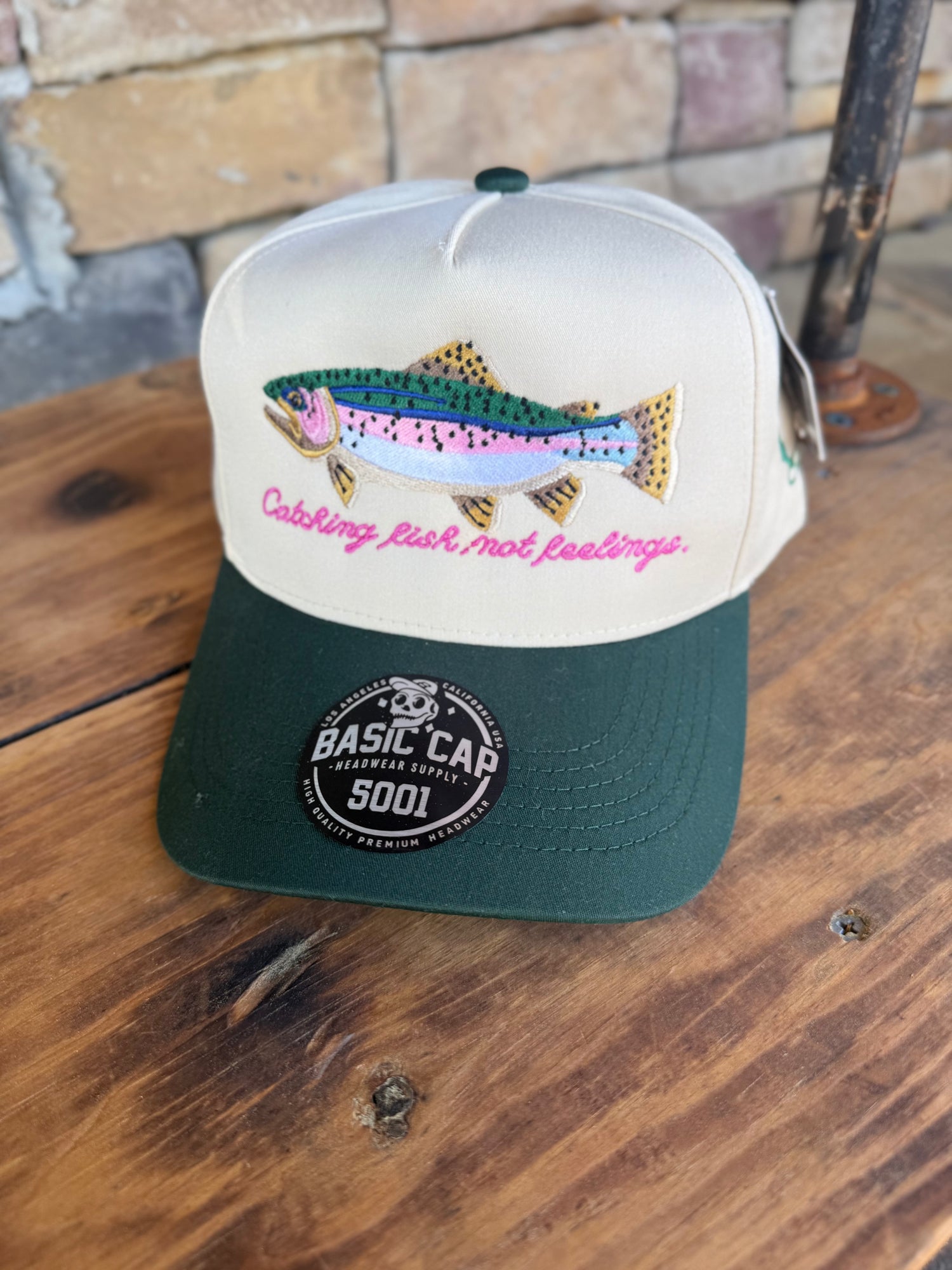 Catching Fish, Not Feelings Hat