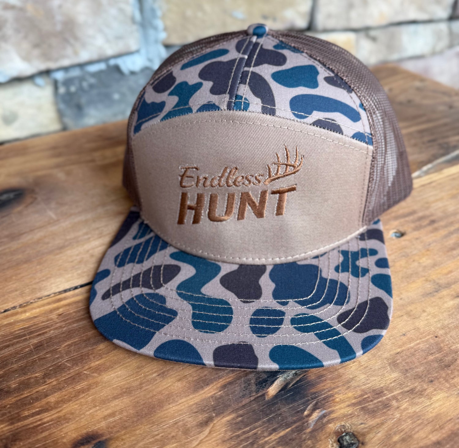 Delta & Chocolate Backwoods Mark Hat