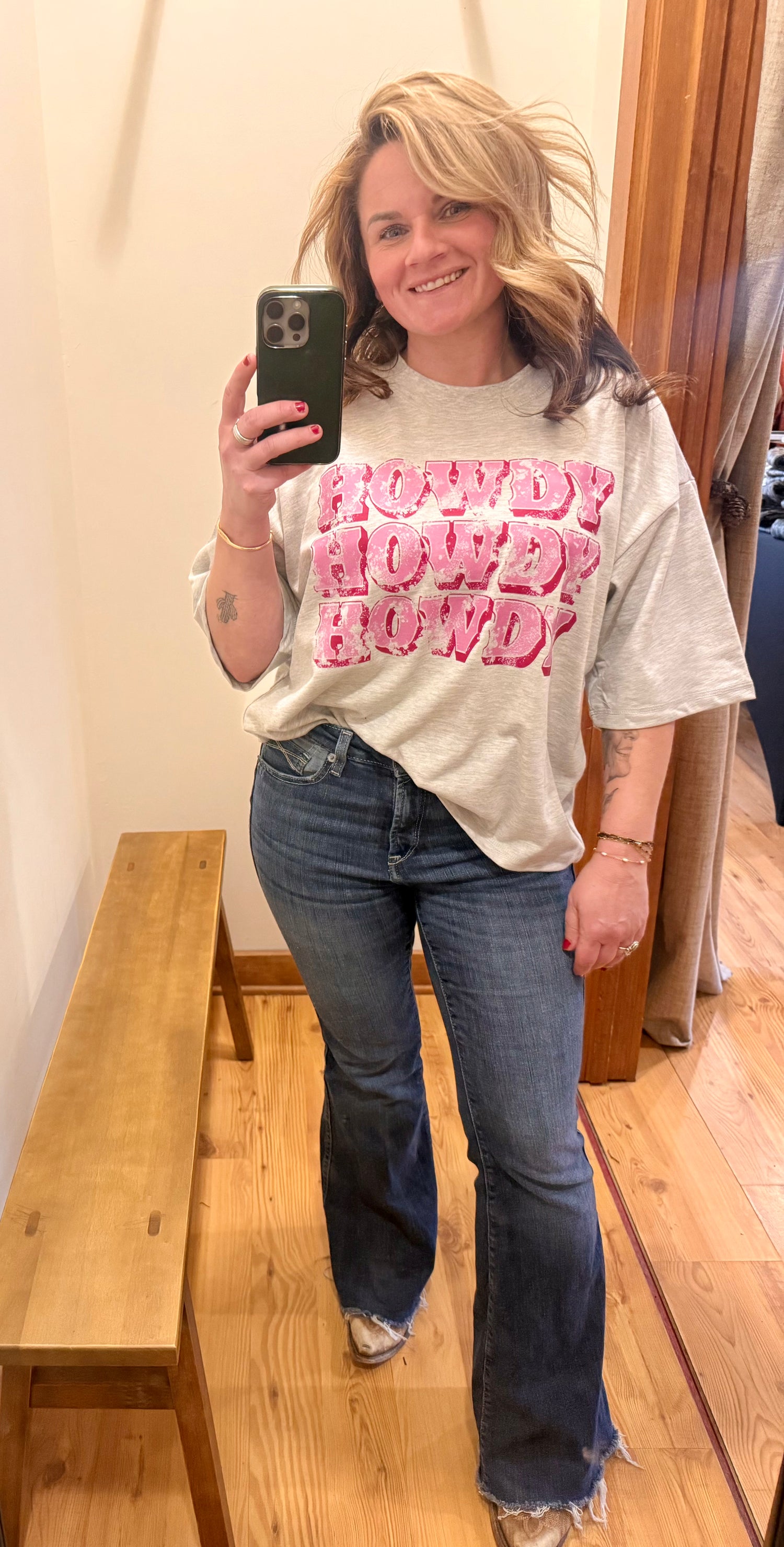 Howdy Boxy Tee