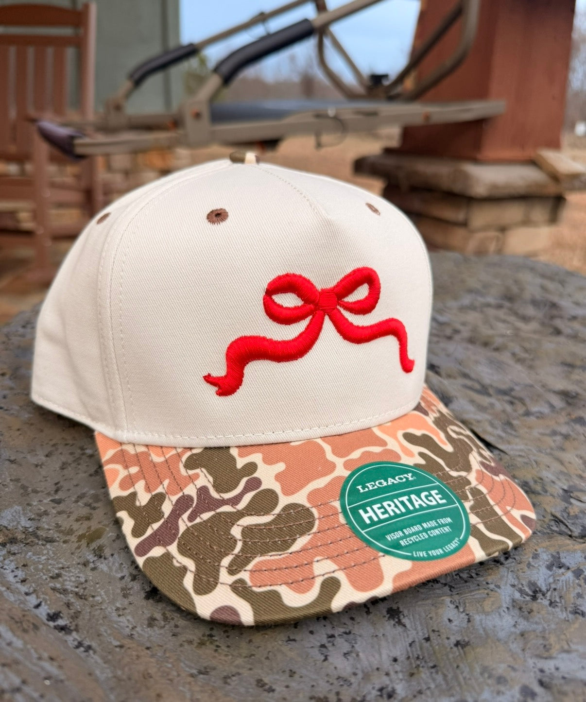 Red Ribbon Heritage Hat