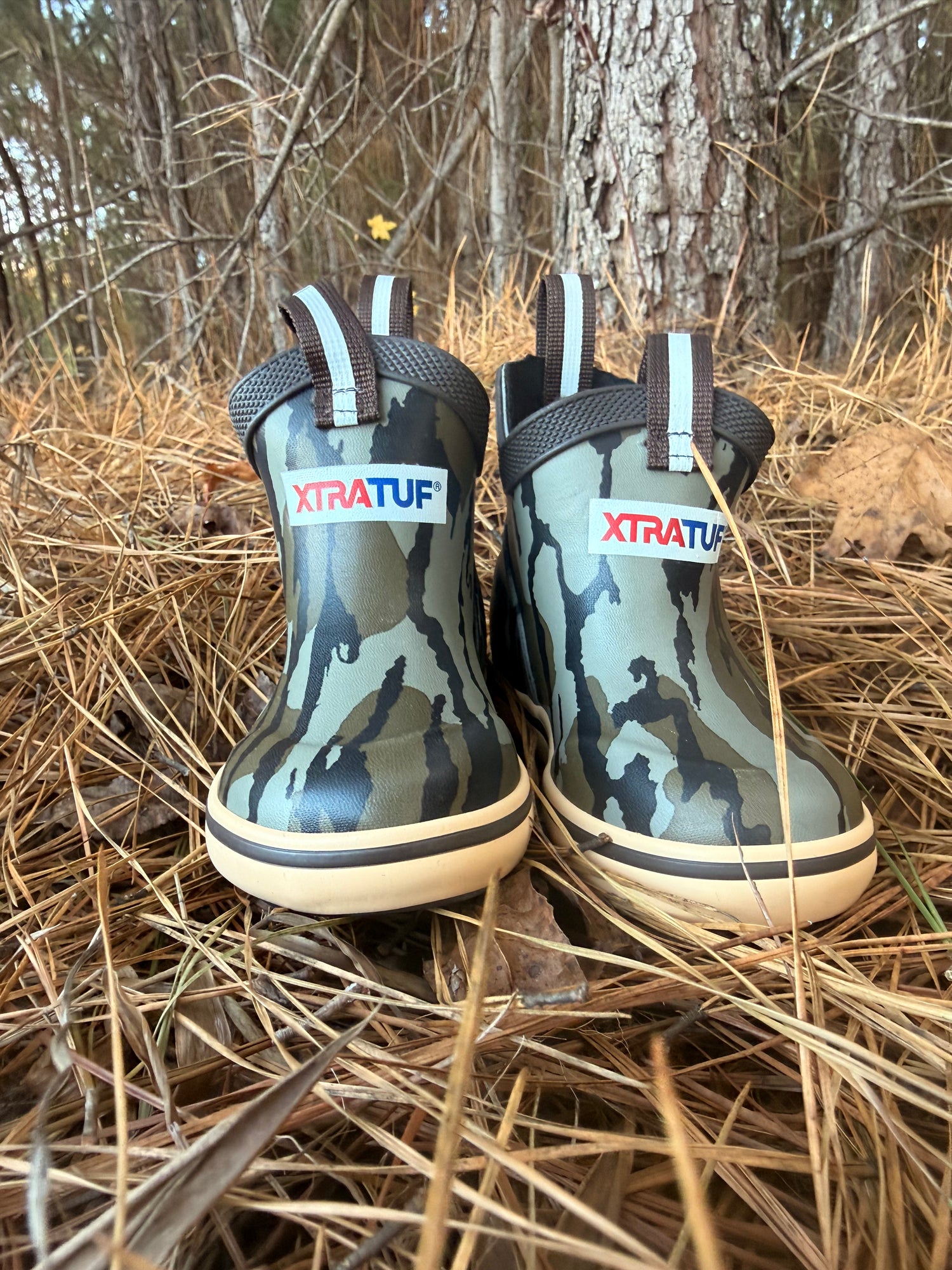XtraTuf Toddler Ankle Deck Boot - Mossy Oak Bottomland®