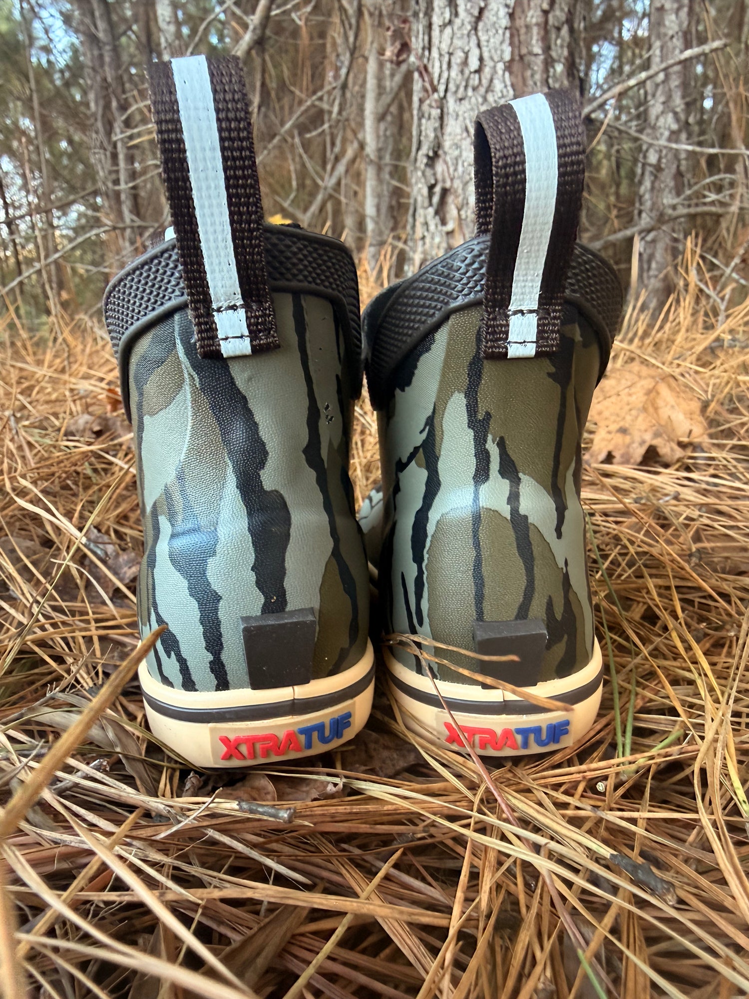 XtraTuf Toddler Ankle Deck Boot - Mossy Oak Bottomland®