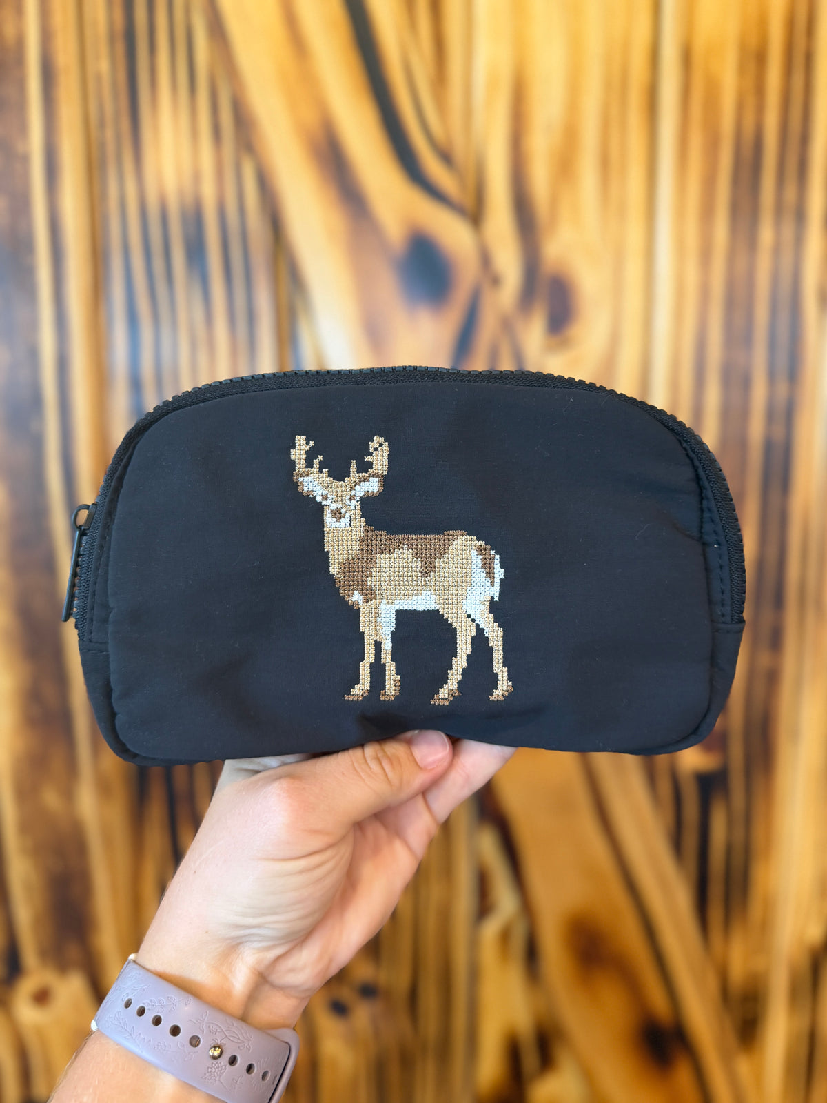 Whitetail Stitch Crossbody