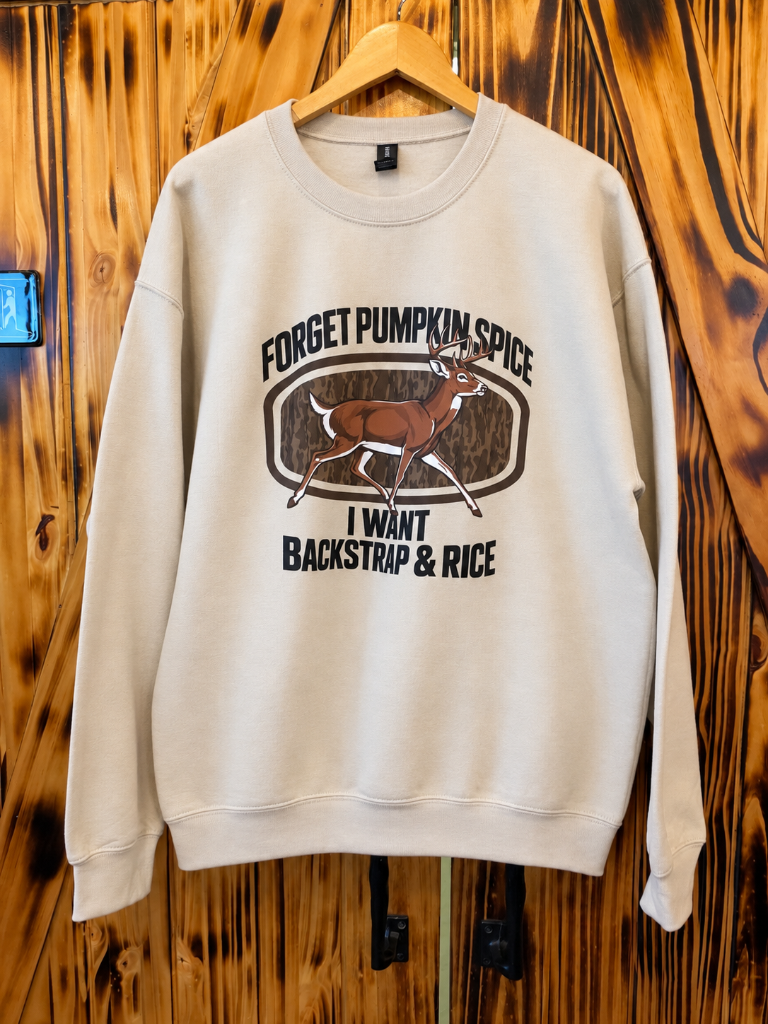 BackStrap and Rice Crewneck