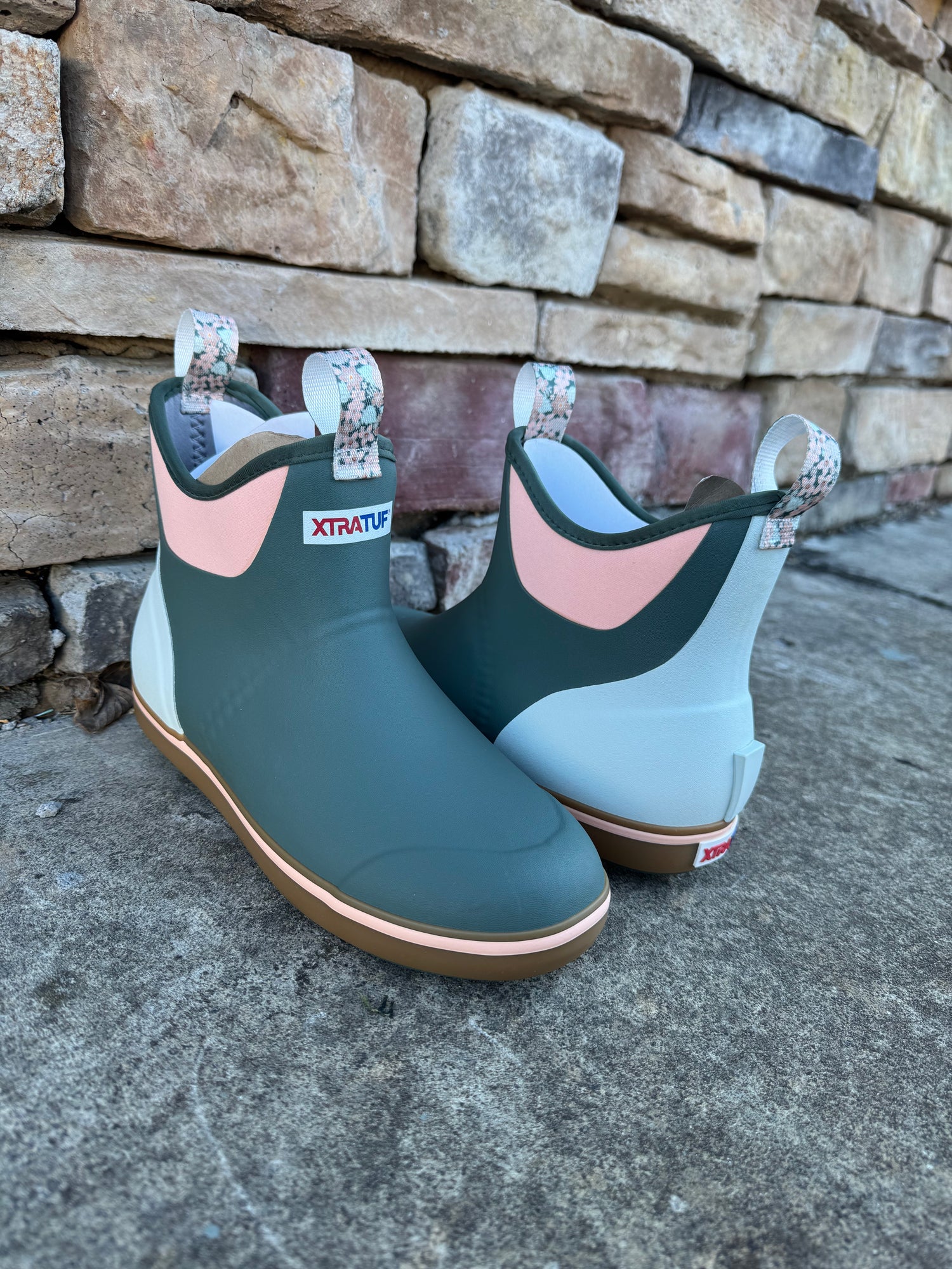 XtraTuf Women’s 6in Ankle Deck Boot - Garden Green
