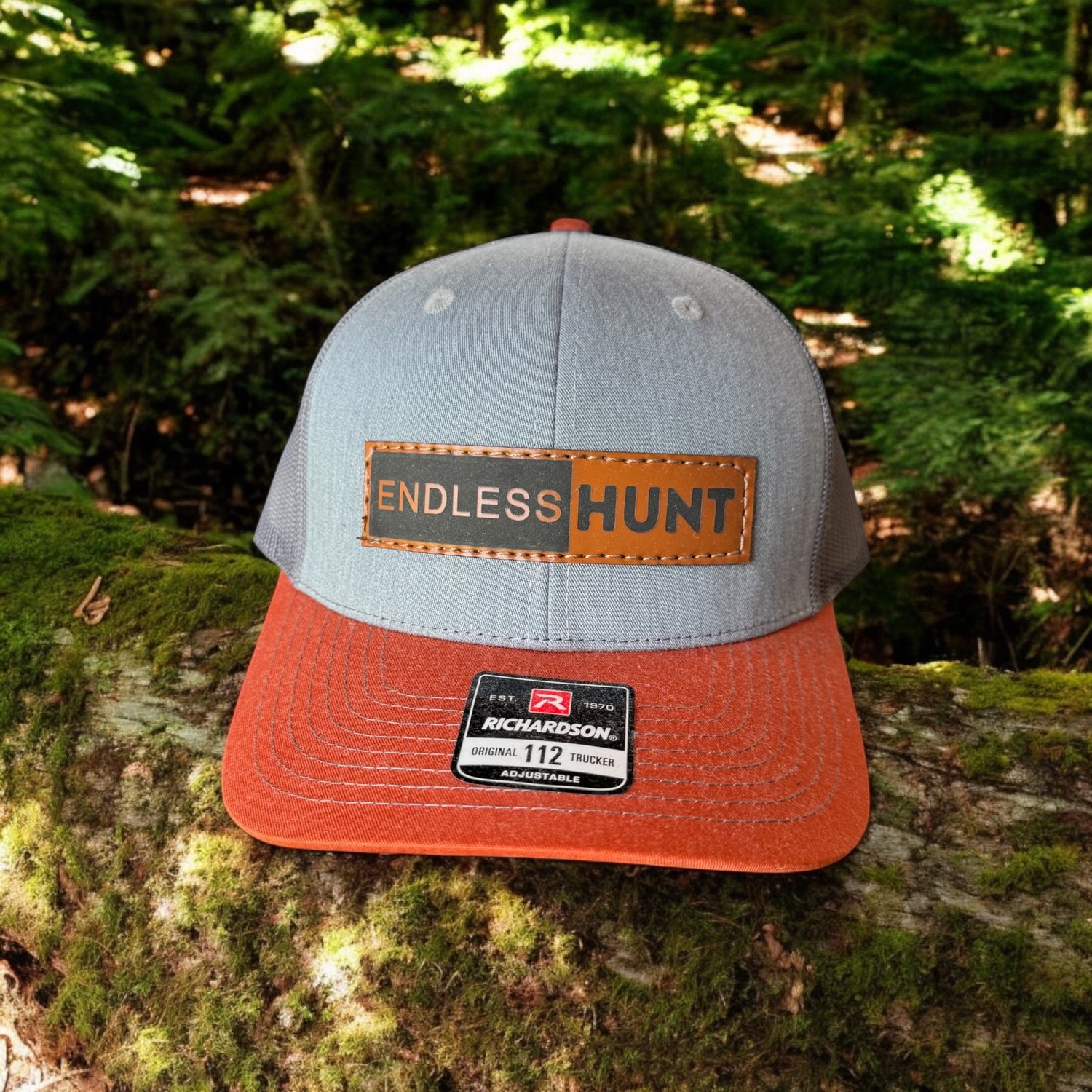 Leather Patch Logo Hat