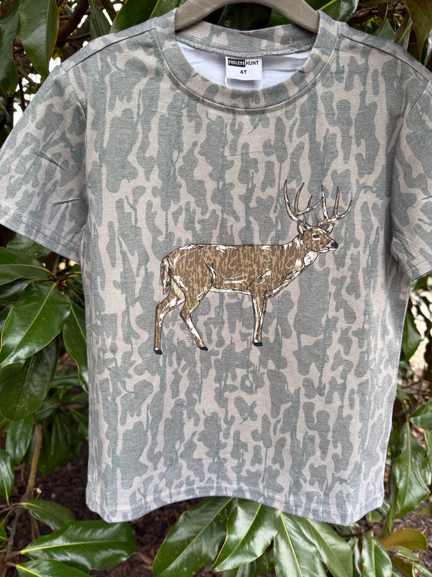 Youth DayBreak Whitetail Faded Tee