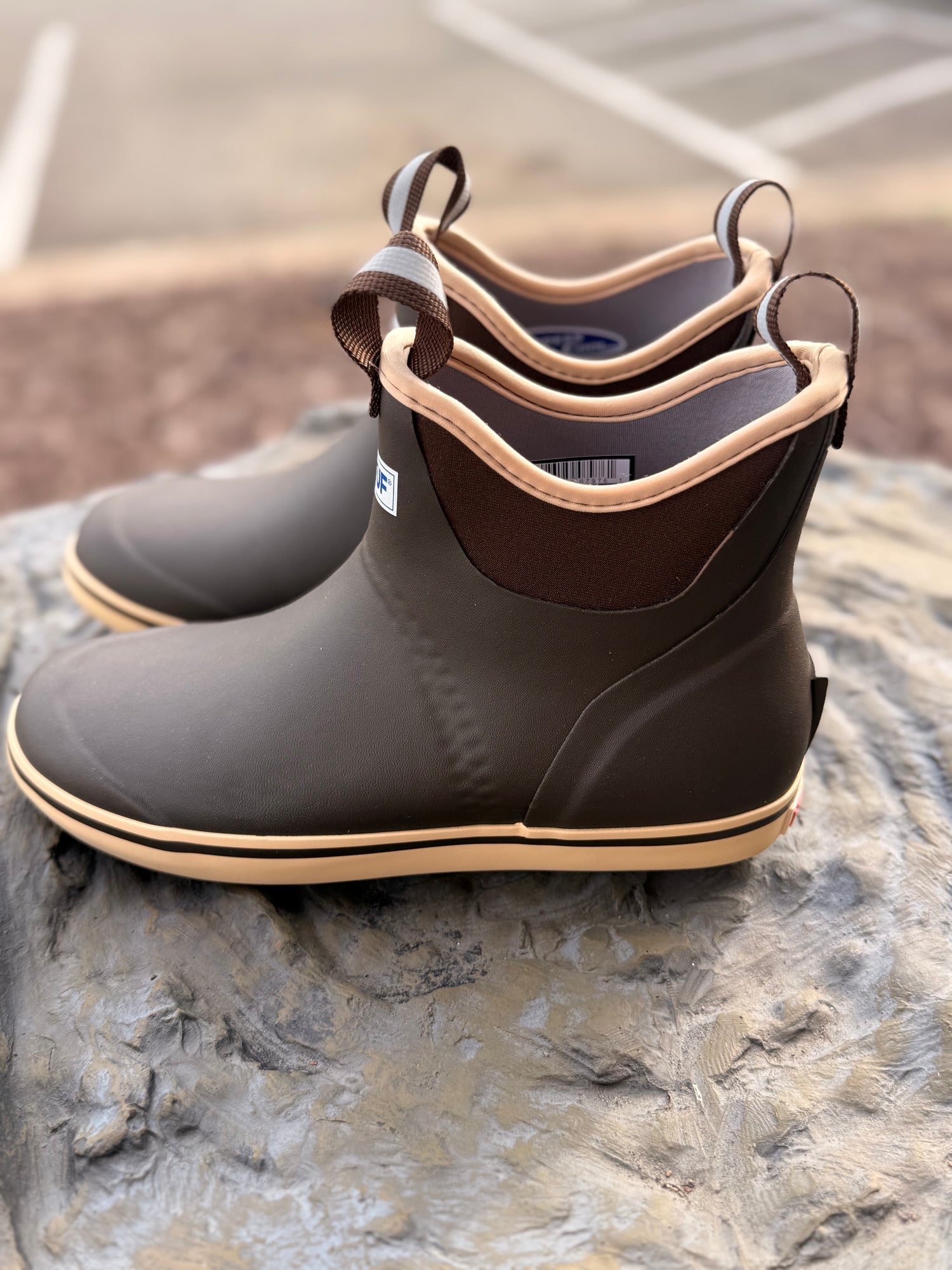XtraTuf Men’s 6in Ankle Deck Boot - Chocolate Tan