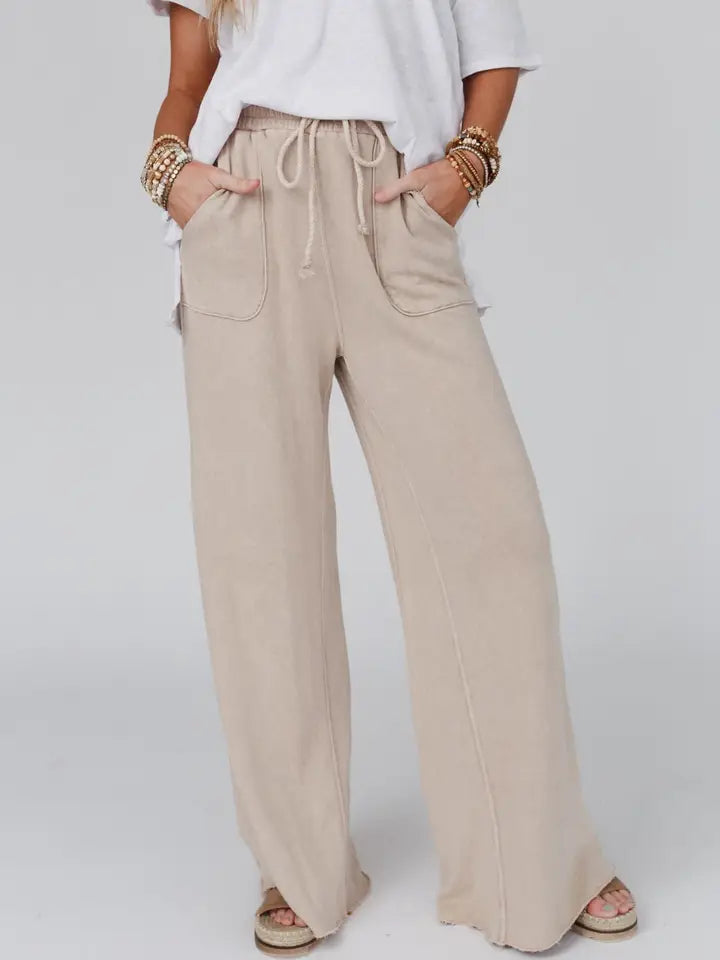 Relaxing Robin Three Birds Nest Wide Leg Pants