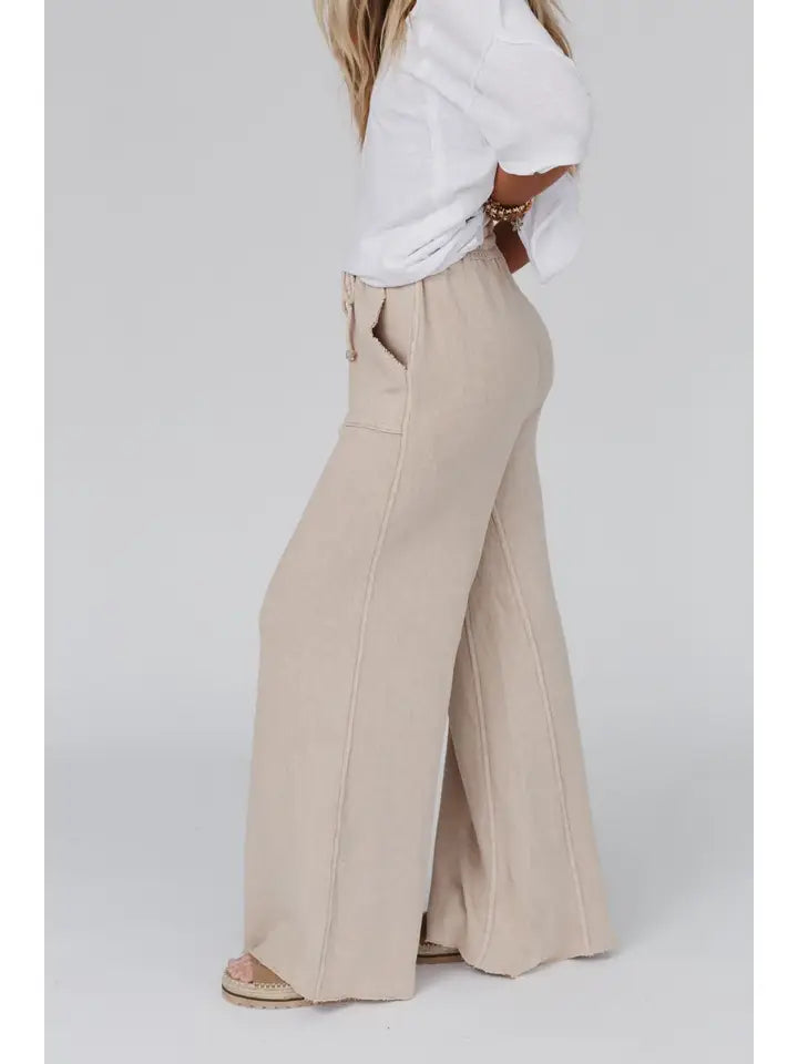 Relaxing Robin Three Birds Nest Wide Leg Pants