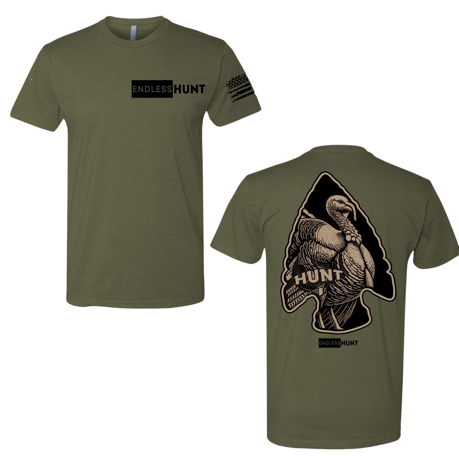 Youth Point of the Hunt Tee