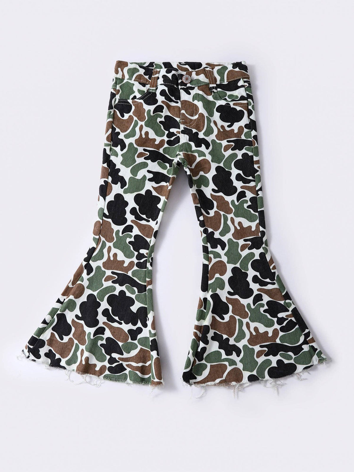 Camo Flare Jeans