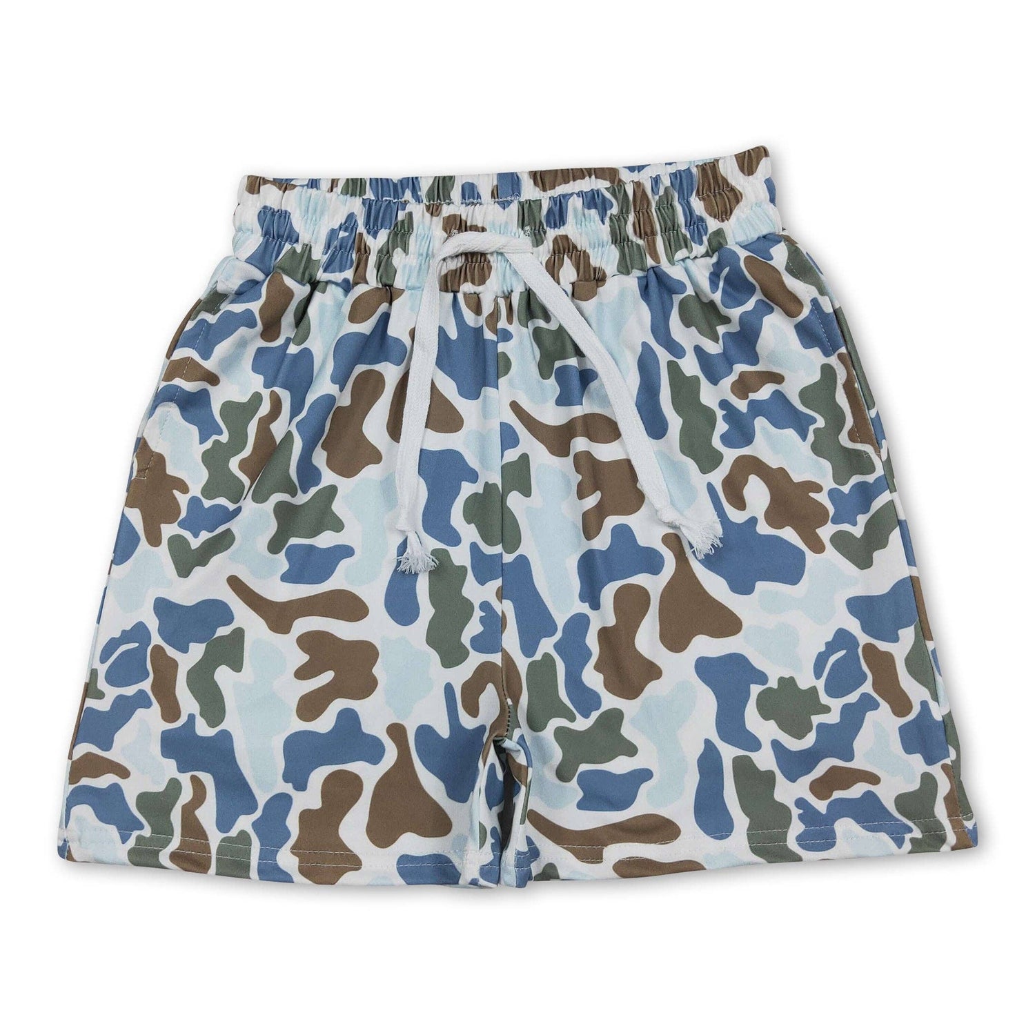 Blue Camo Shorts