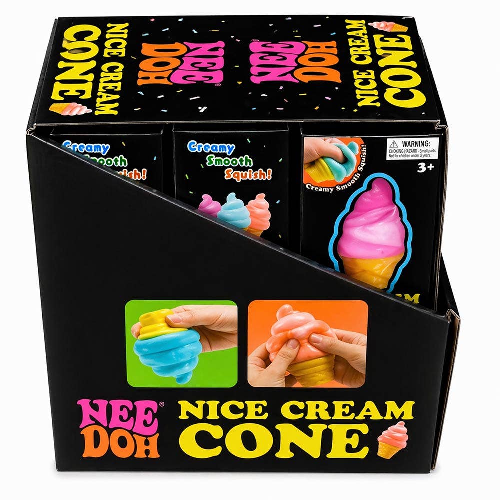 Ice Cream Cone Squishy Stress Relief Toy