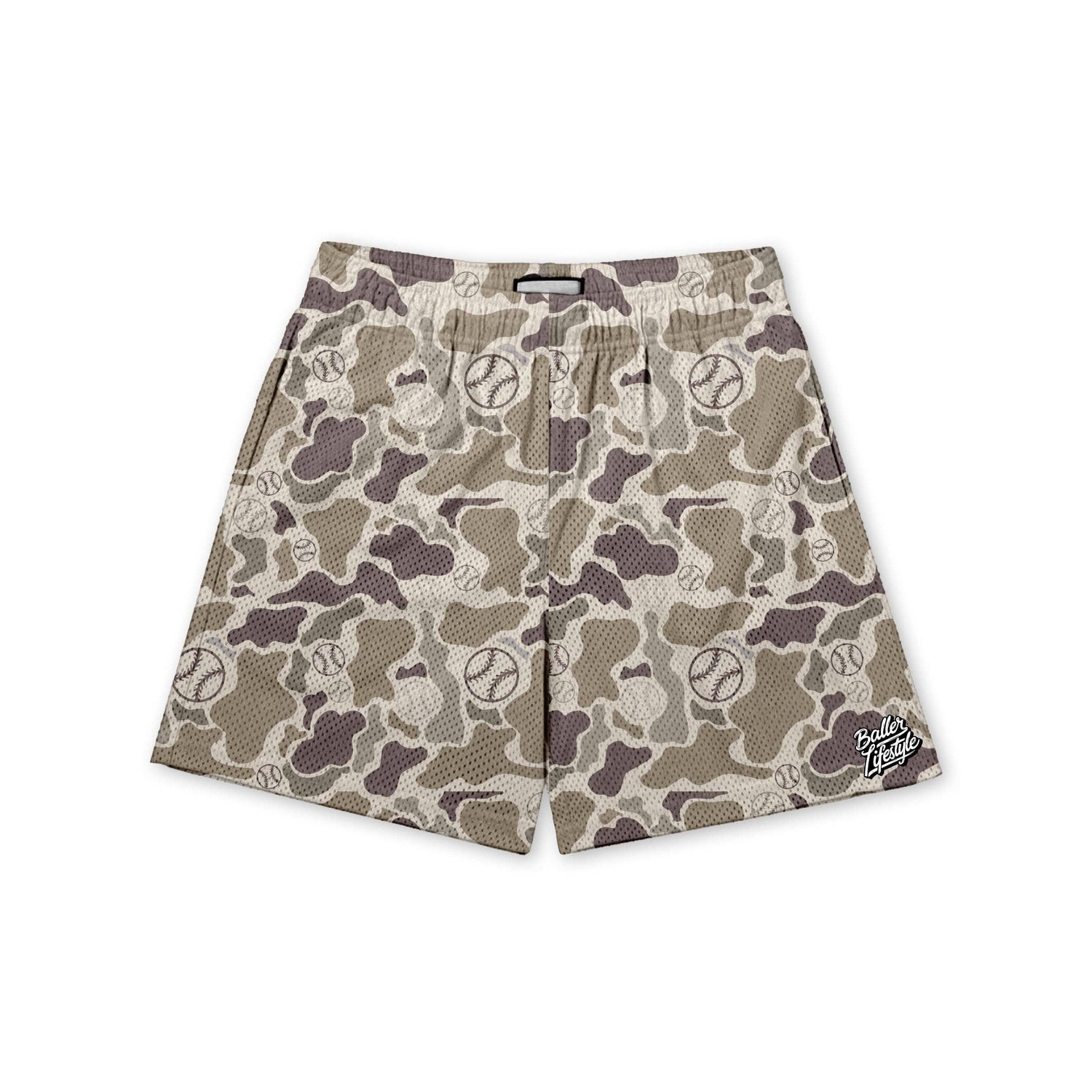 Youth Camo Meets Baseball Shorts