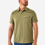 Pearl Snap Performance Polo