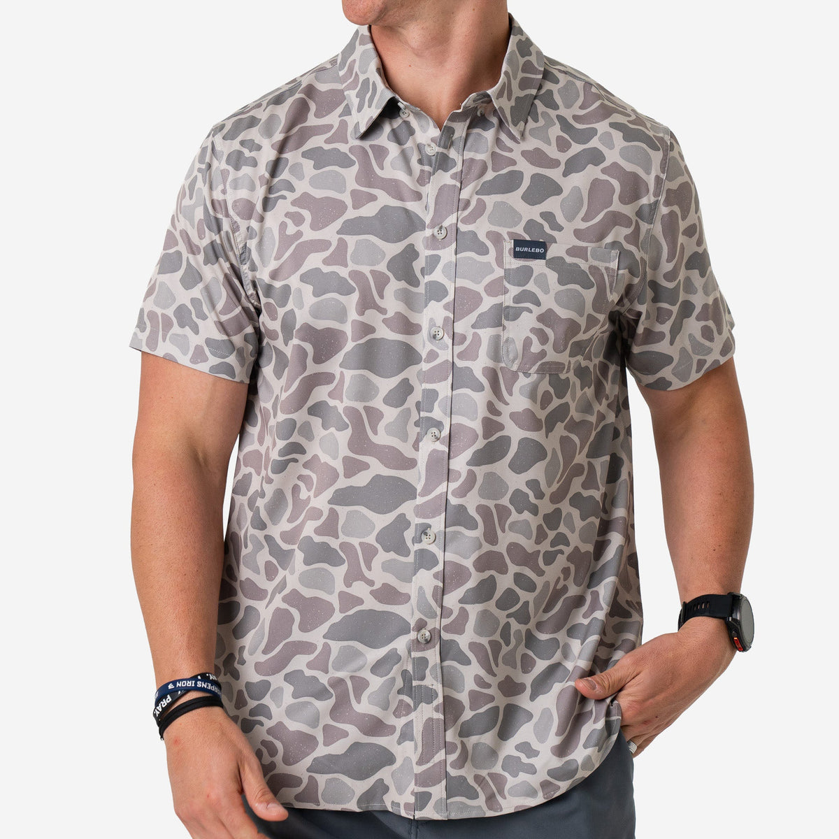 Performance Button Up Tee