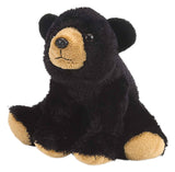 Mini Black Bear Stuffed Animal 8"
