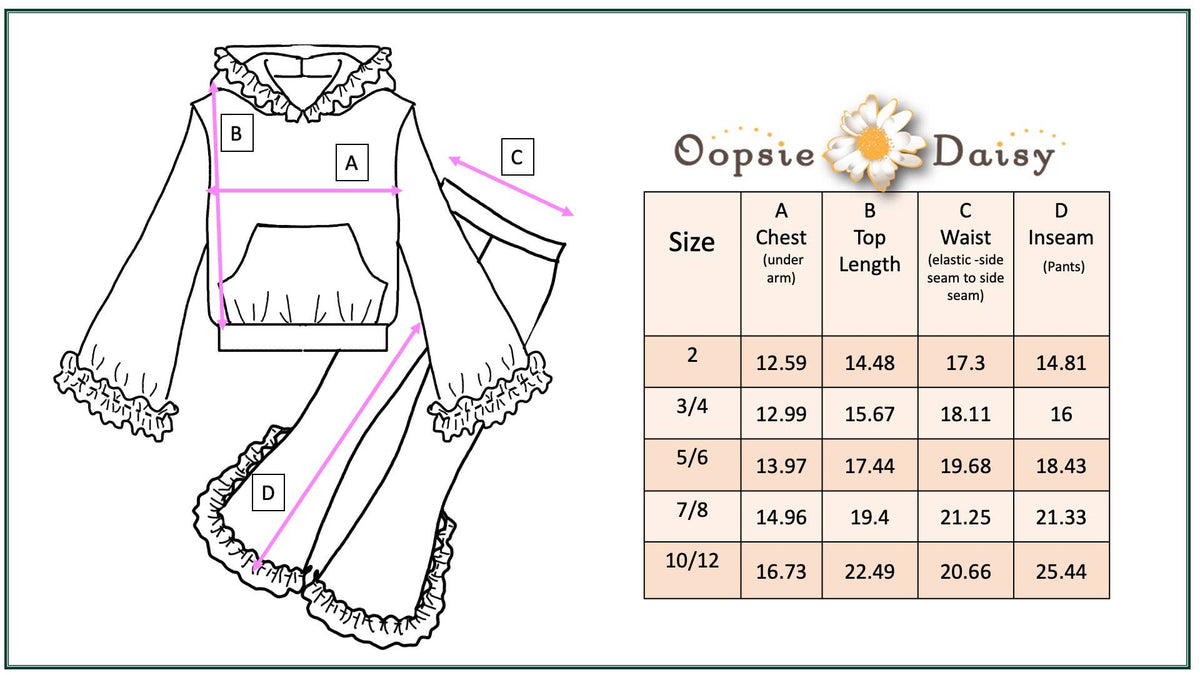 Kids Light Gray Camo Hooded Ruffle Pocket  Set