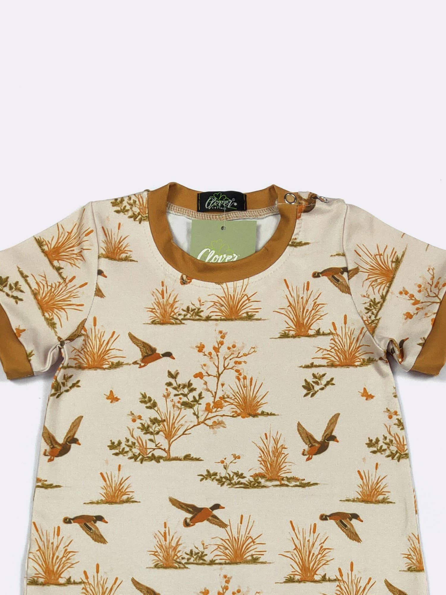 Amber Field Duck Boy Romper
