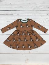 Feathered Flight Dress