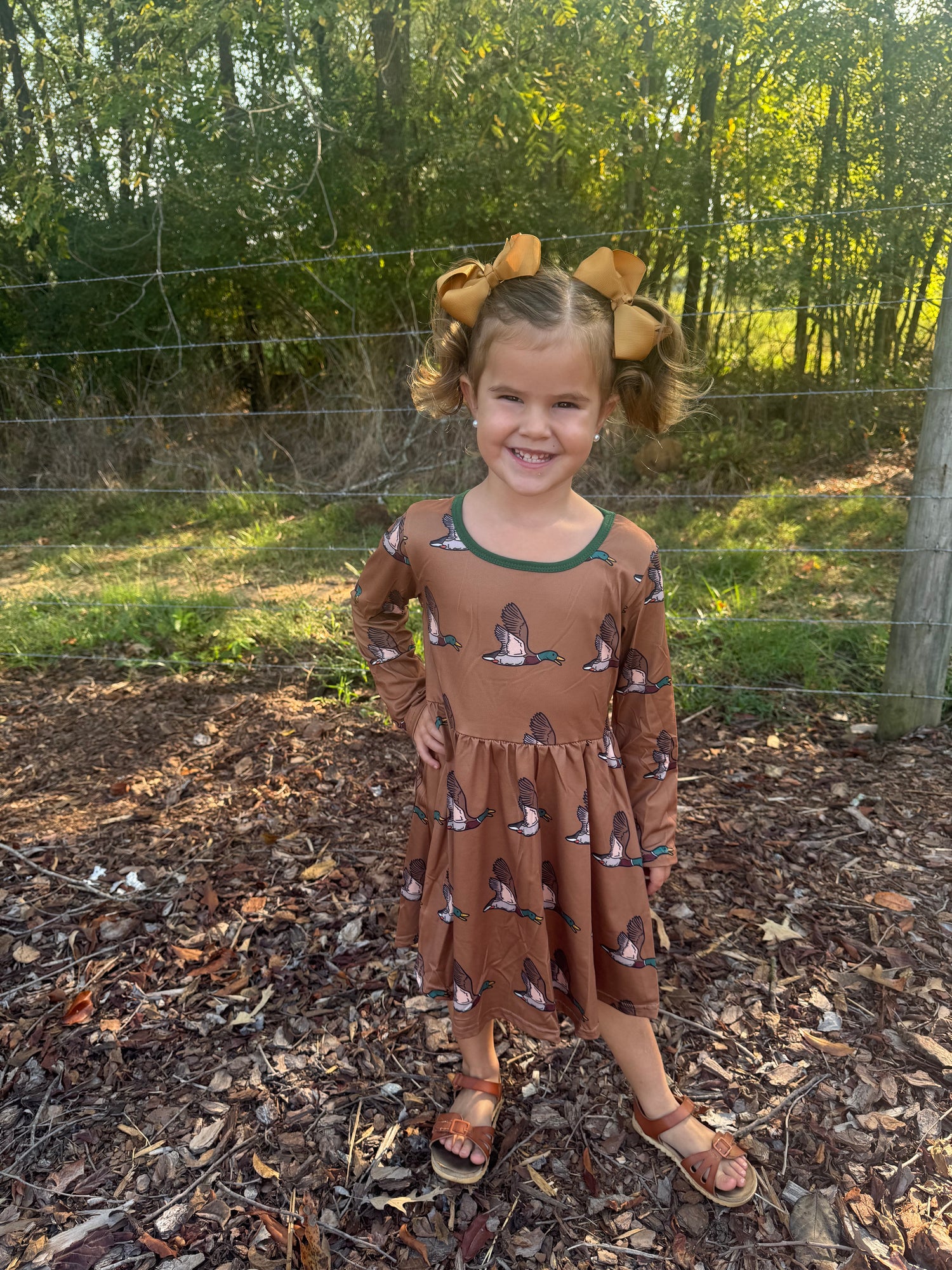 Feathered Flight Dress