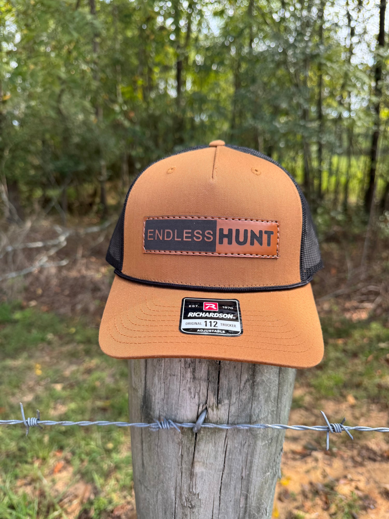 Icon Rope Leather Patch Hat