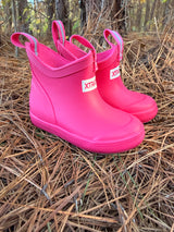 XtraTuf Toddler Ankle Deck Boot - Neon Pink