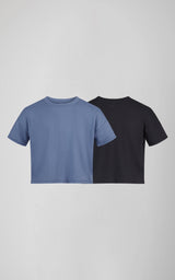 Girls Soft Boxy Shirt Set