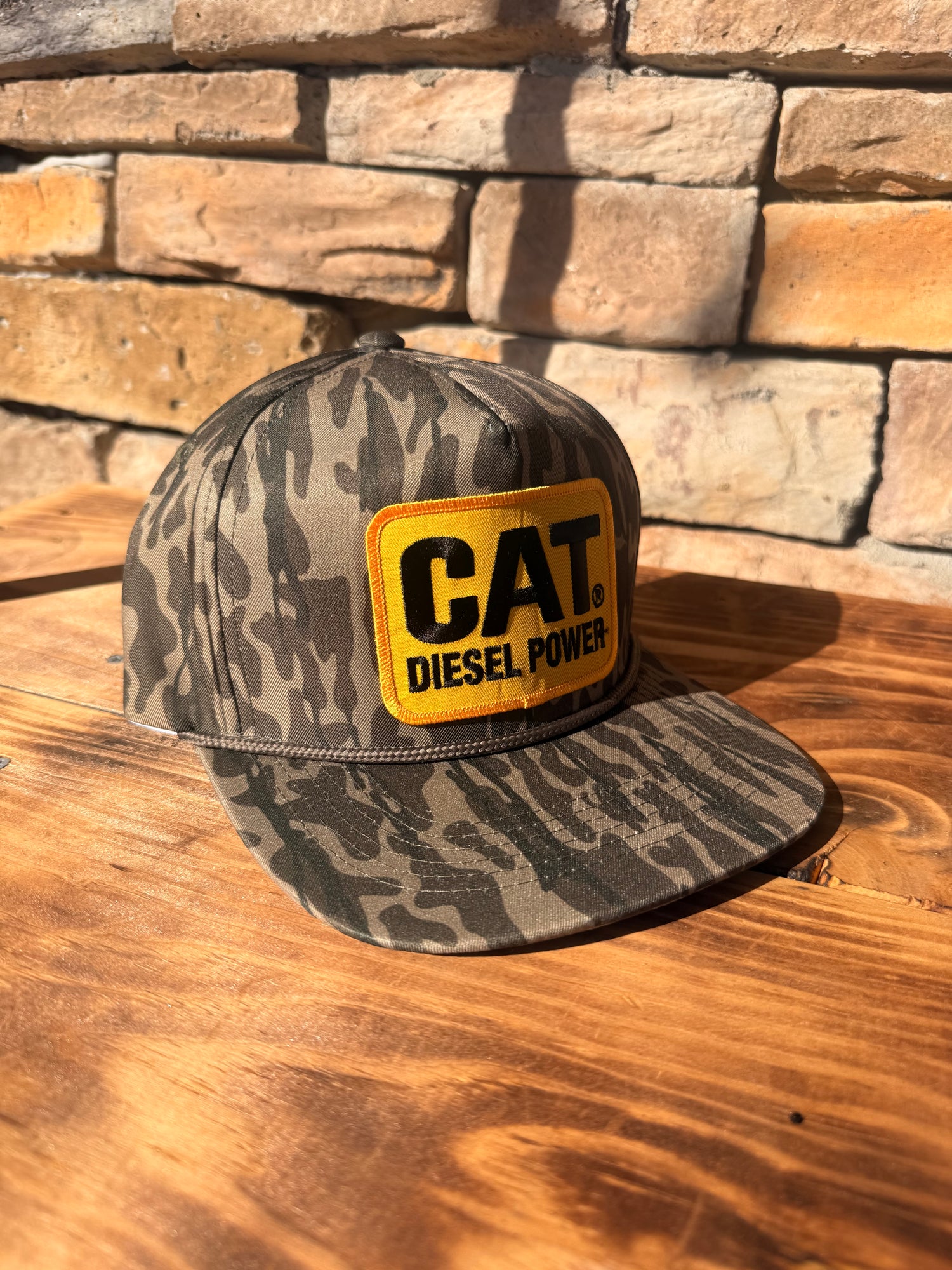 Cat Diesel Yellow Patch Hat