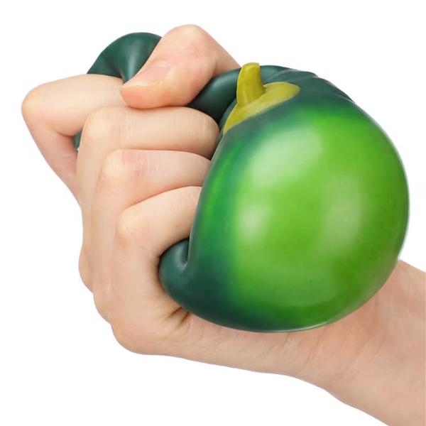 Green Squishy Fidget Pumpkin