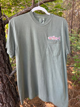 Embroidered Trout Tee